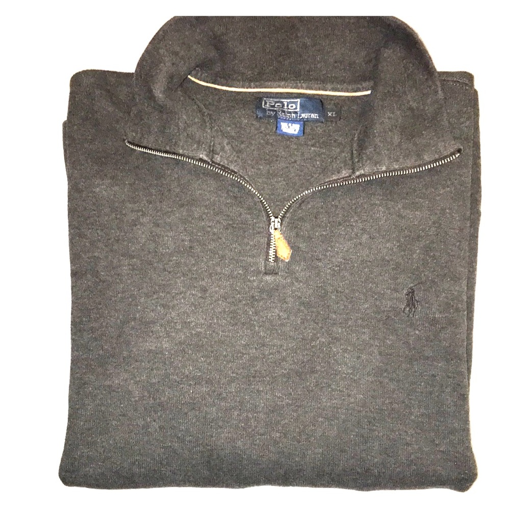 Polo Ralph Lauren 1/4 zip sweater size XL